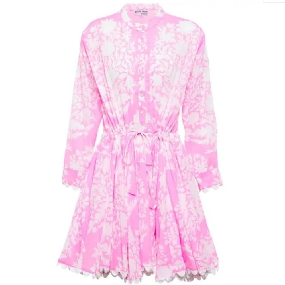 JULIET DUNN 
Floral Cotton Minidress